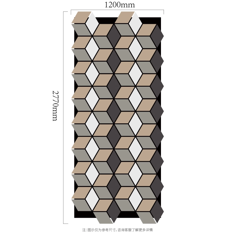 Panou de perete acustic 3D Cube Colon MDF-pe-PET modular Panou de perete acustic 3D Cube Colon MDF-pe-PET modular