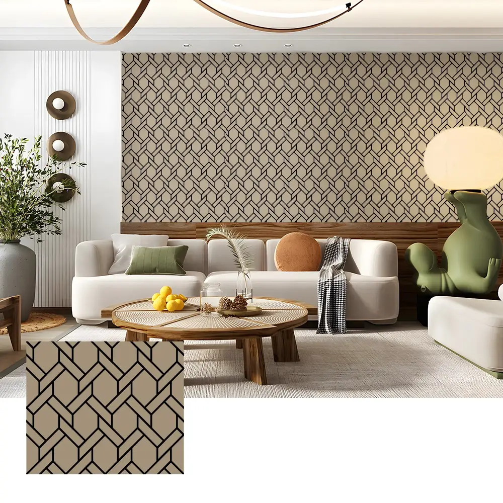 Panouri de perete din furnir acustic din lemn pentru interioare home theater