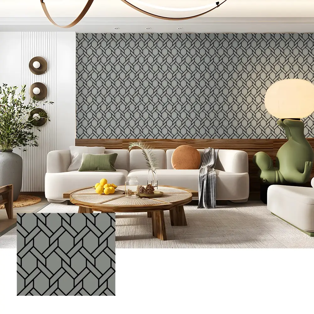 Panouri de perete din furnir acustic din lemn pentru interioare home theater