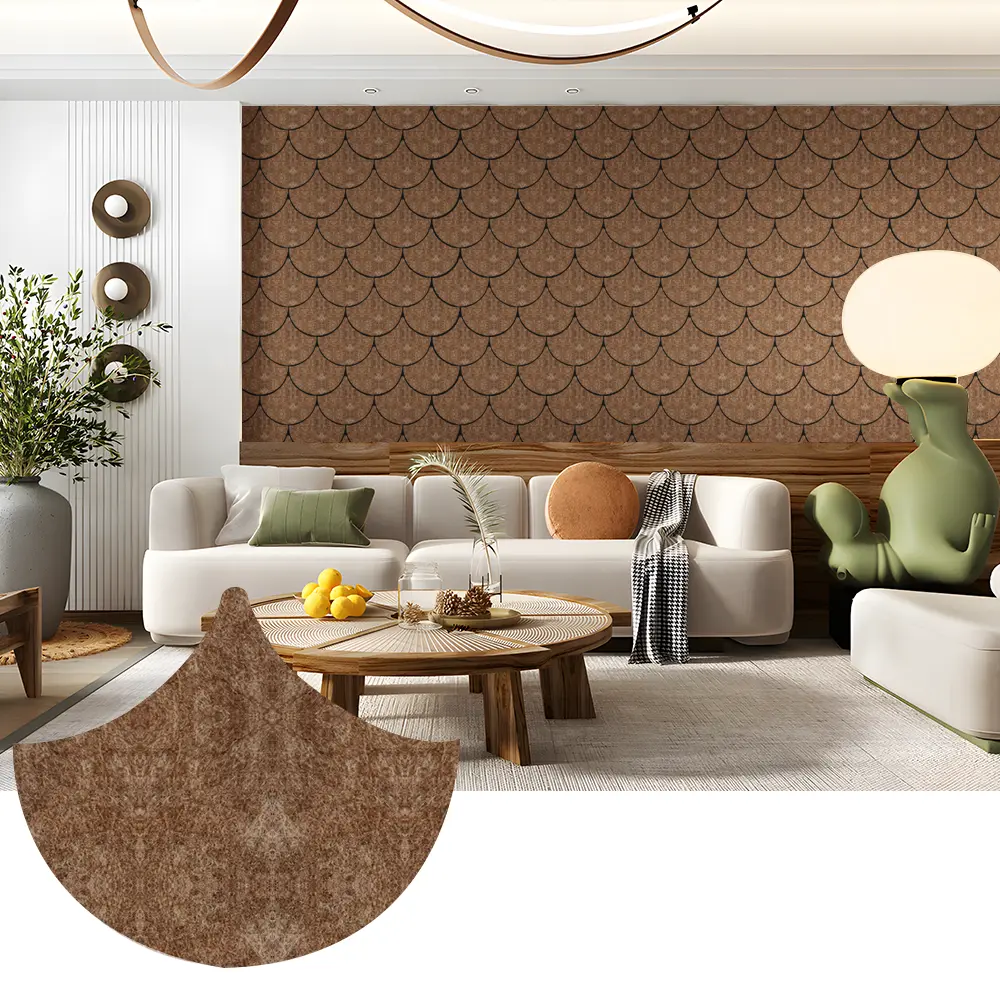 Panouri acustice decorative PET pentru spații elegante de perete Panouri acustice decorative PET pentru spații elegante de perete