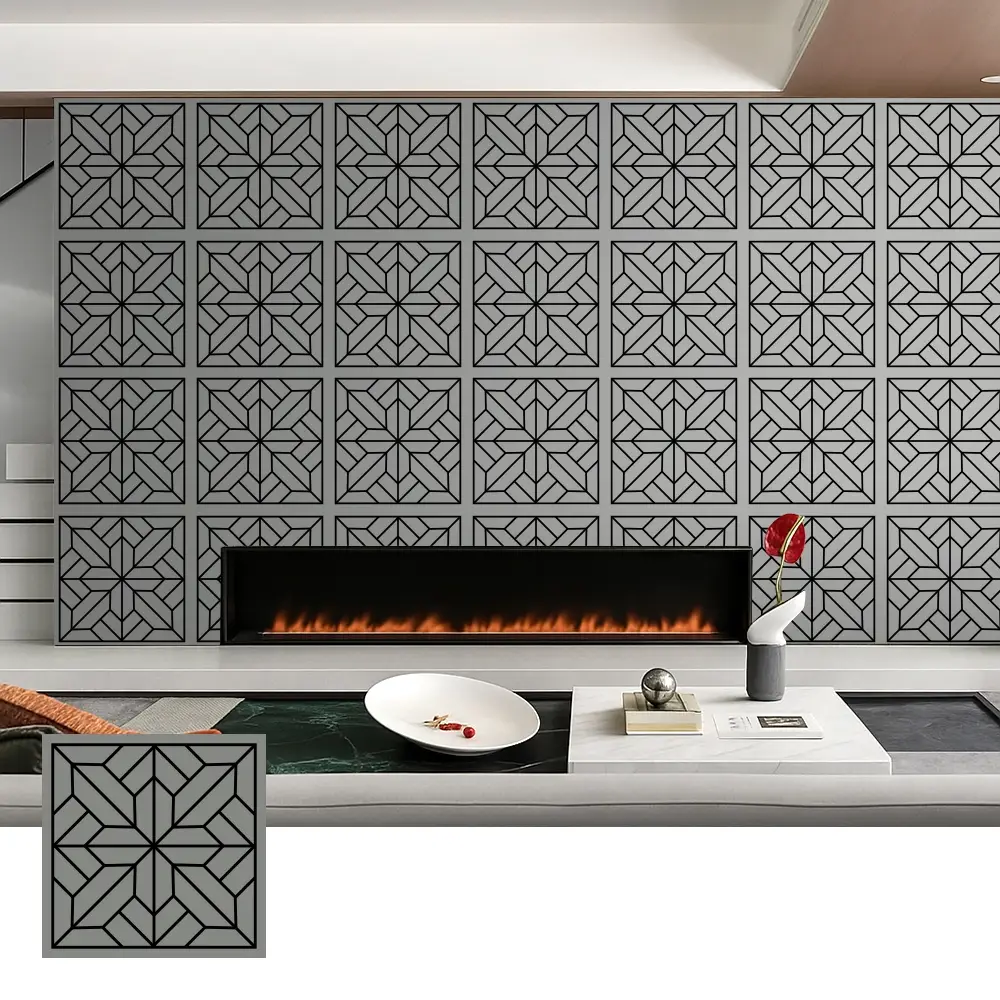 Panouri acustice decorative din furnir din lemn pentru uz interior