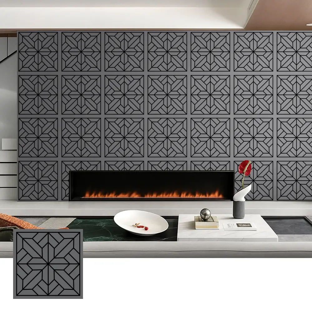 Panouri acustice decorative din furnir din lemn pentru uz interior Panouri acustice decorative din furnir din lemn pentru uz interior