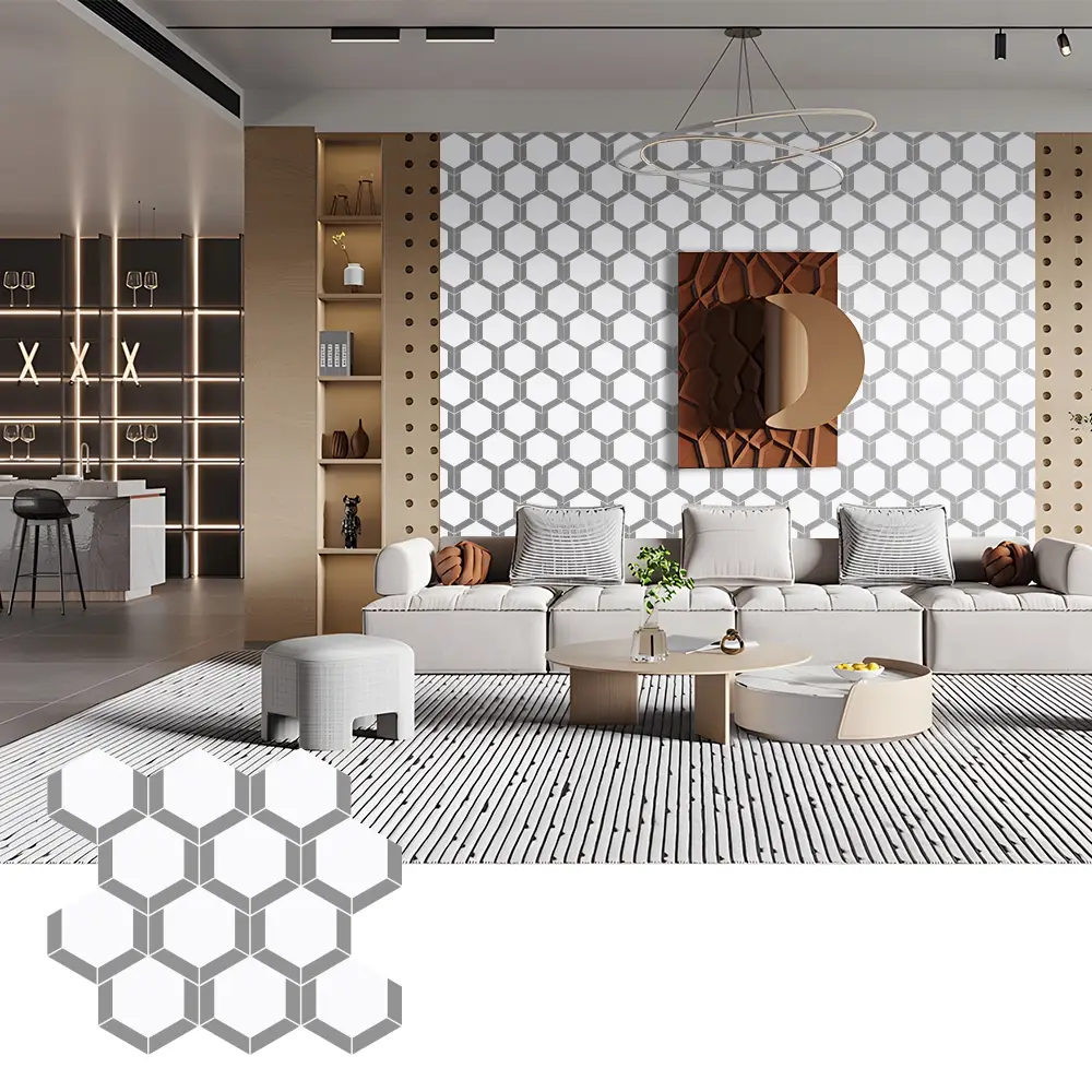 Panouri acustice din fetru PET de instalare ușoară pentru decorarea pereților Panouri acustice din fetru PET de instalare ușoară pentru decorarea pereților