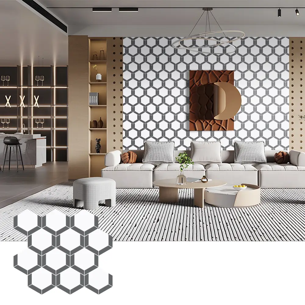 Panouri acustice din fetru PET de instalare ușoară pentru decorarea pereților