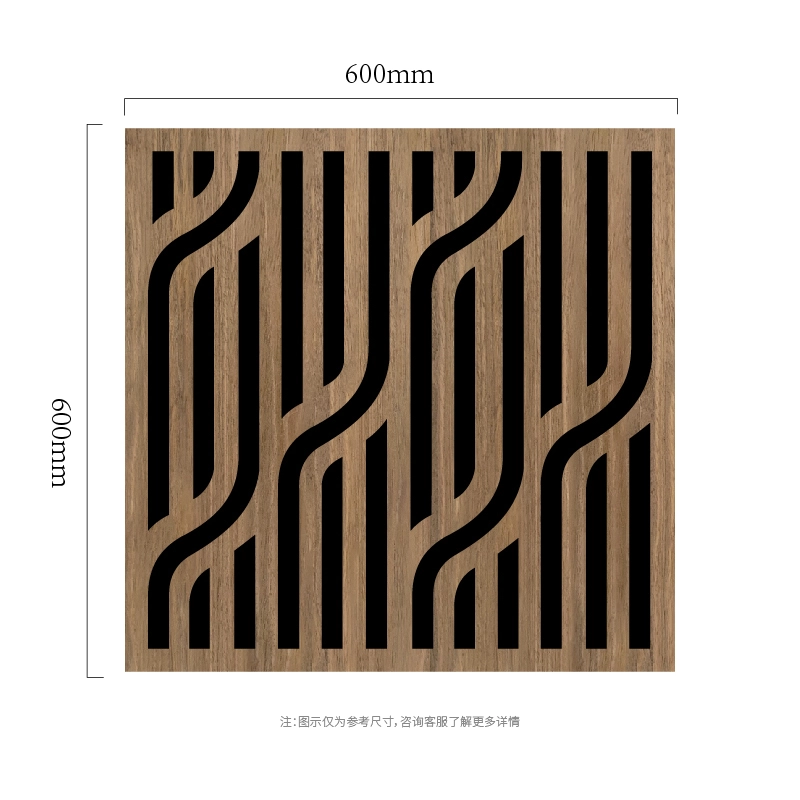 Flow Ribbon Slot MDF-pe-PET Panou de perete acustic Flow Ribbon Slot MDF-pe-PET Panou de perete acustic