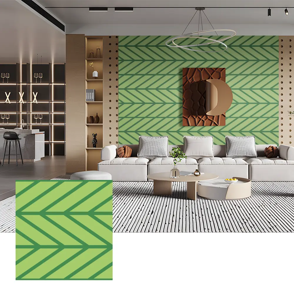 Panouri acustice PET pentru decorarea peretilor interiori