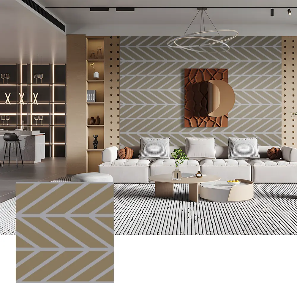 Panouri acustice PET pentru decorarea peretilor interiori
