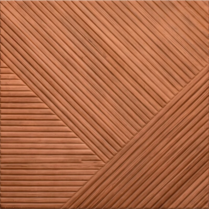 Panou chevron din tec PET cu caneluri imprimat UV 3D Wonear Panou chevron din tec PET cu caneluri imprimat UV 3D Wonear